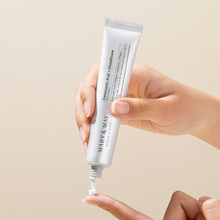 Mary&May - Crème contour des yeux Tranexamic Acid + Glutathion