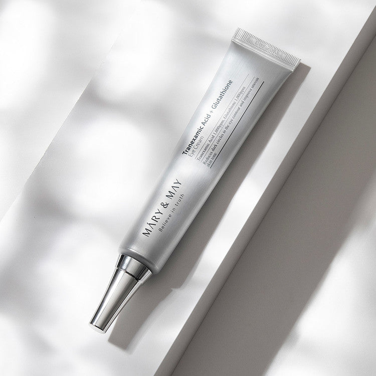 Mary&May - Crème contour des yeux Tranexamic Acid + Glutathion