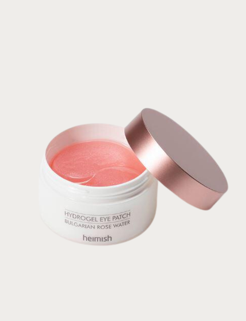 HEIMISH - Patchs hydrogels pour les yeux à l'eau de rose de Bulgarie