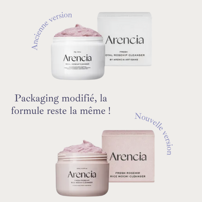 Arencia - Nettoyant Fresh Rosehip Rice Mochi