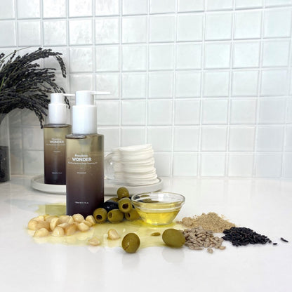 haruharu wonder - Huile nettoyante intense hydratation au Riz Noir - 150ml