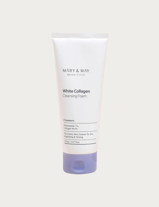 Mary&May - White Collagen cleansing foam - 150ml